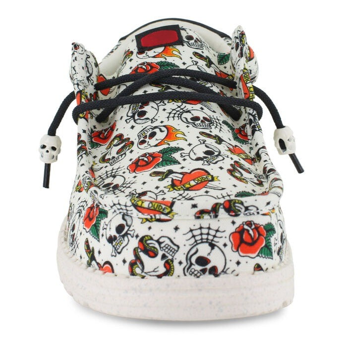 Men's Wally Tattoo Skulls Shoes
