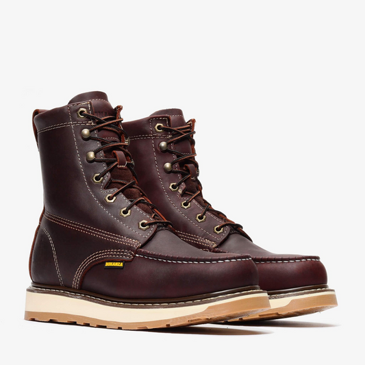 DUAL 8" Moc Toe Boots
