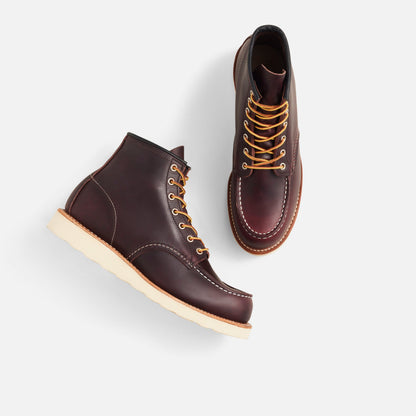 Classic Black Cherry Moc Toe Boots