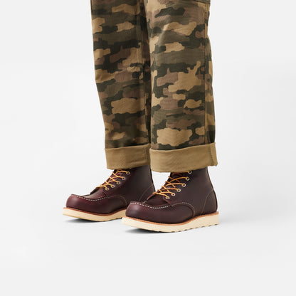 Classic Black Cherry Moc Toe Boots