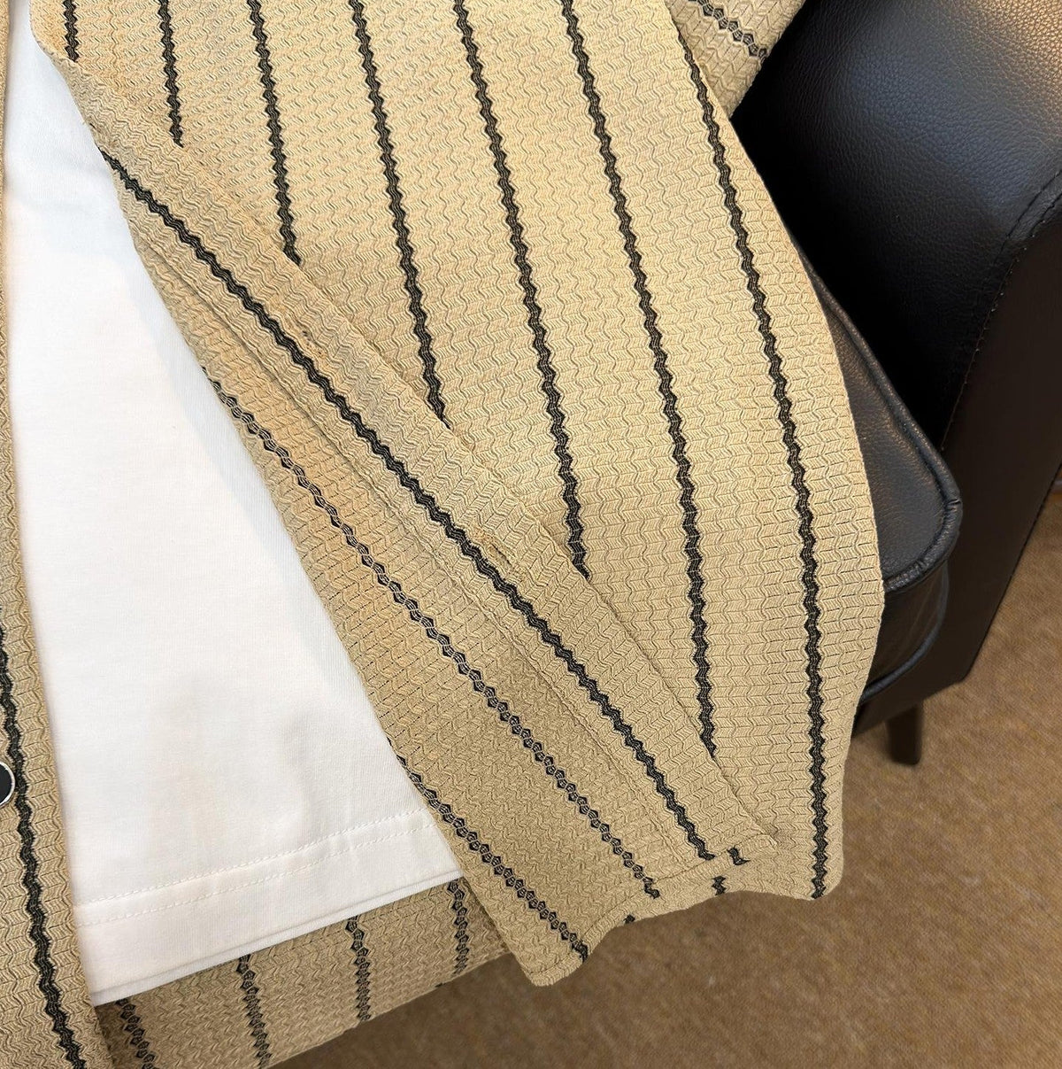 Trendy Breathable Casual Striped Shirt