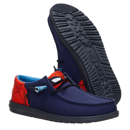 Men's Wally Funk Spider-Man Themed Slip-On Sneakers