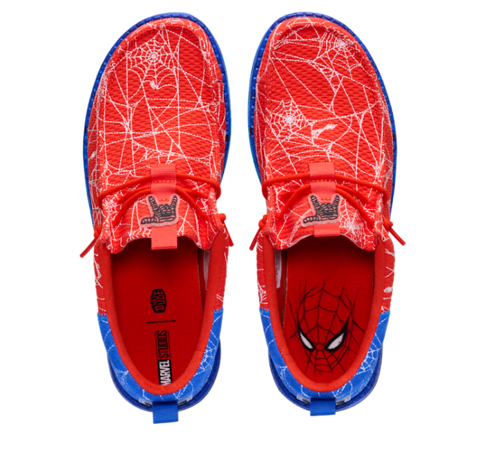 Men's Wally Funk Spider-Man Slip-On Shoes