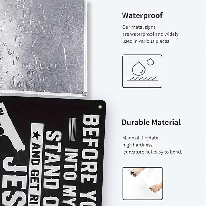 No Trespassing Metal Signs Funny Metal Signs