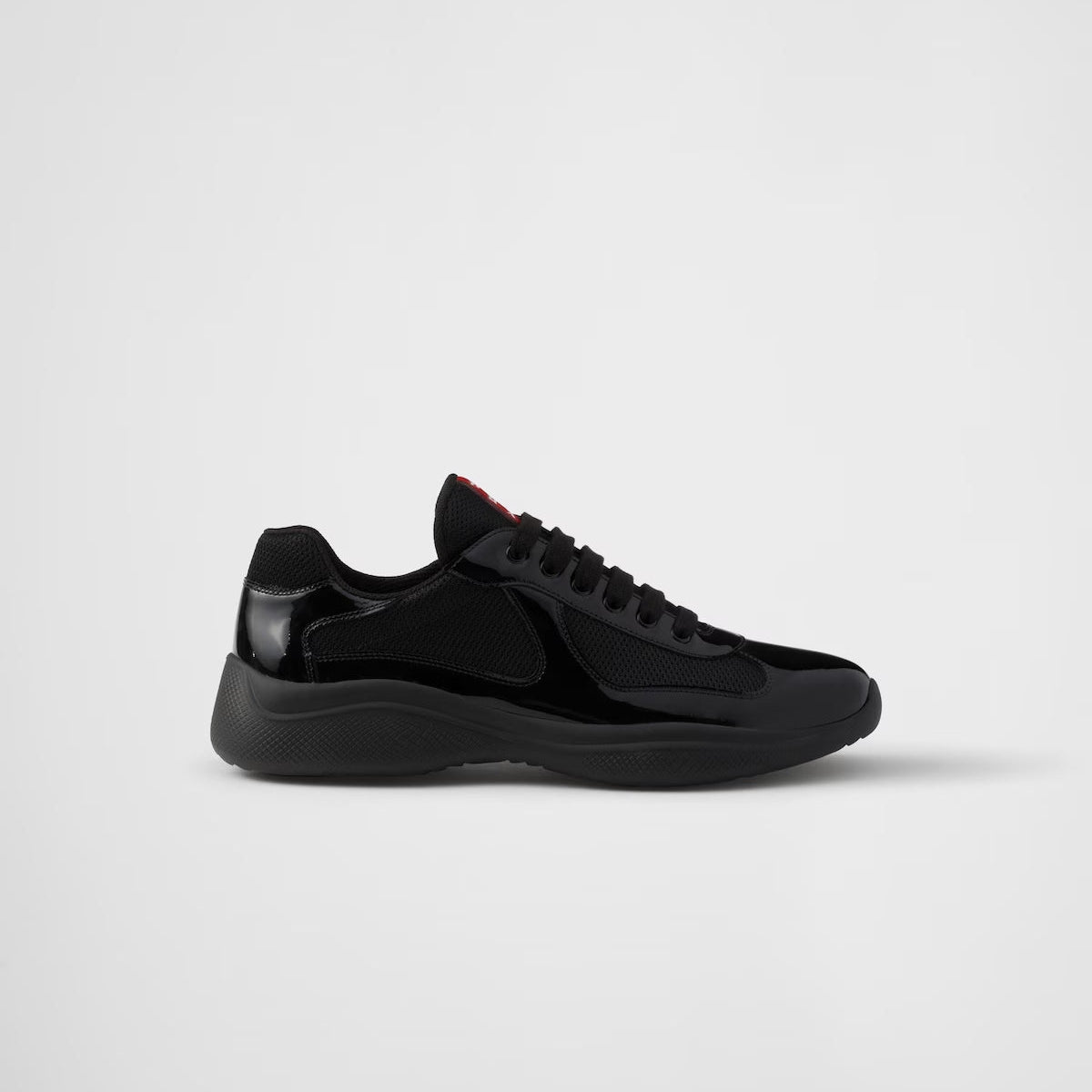 Purple Patent & Mesh Sneakers