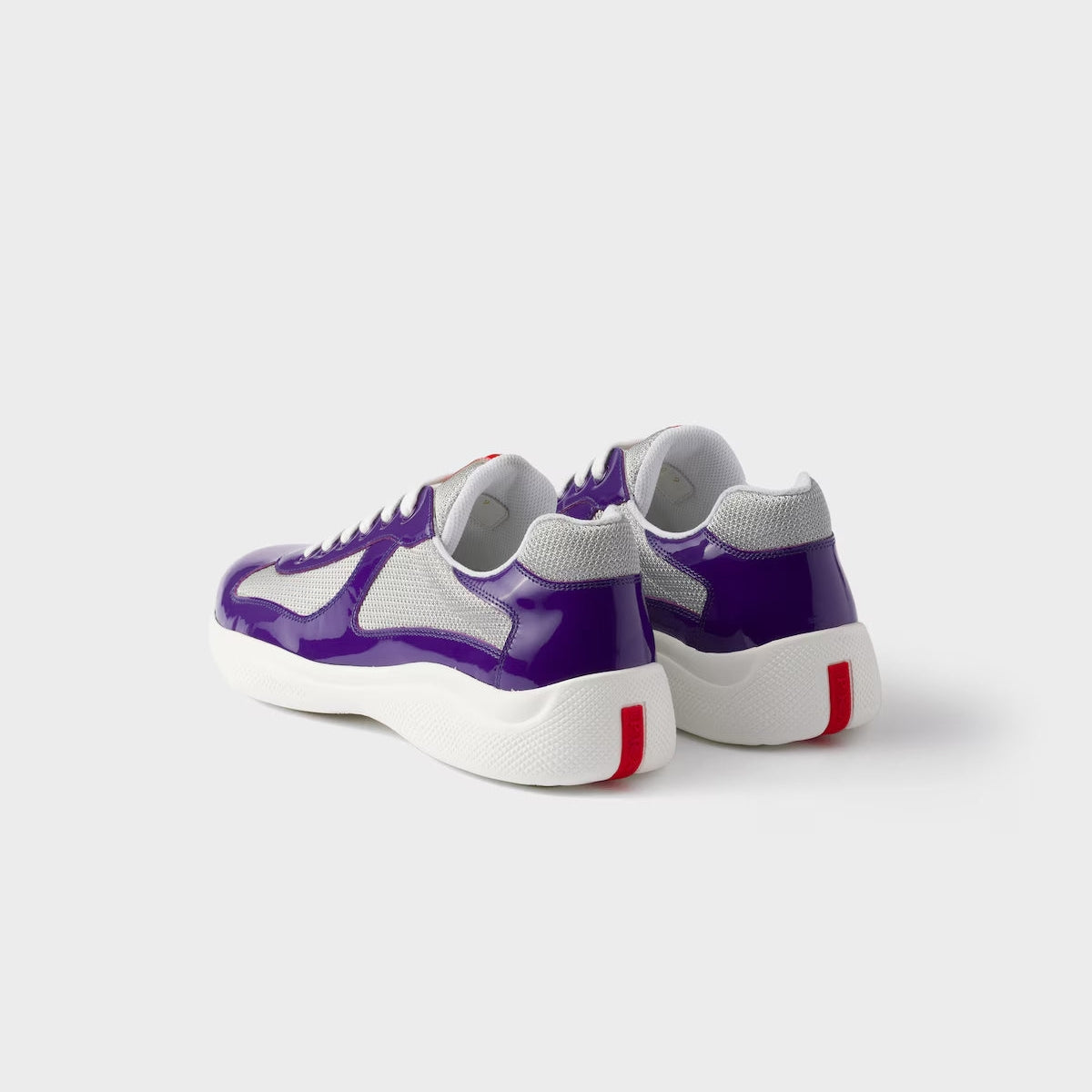 Purple Patent & Mesh Sneakers