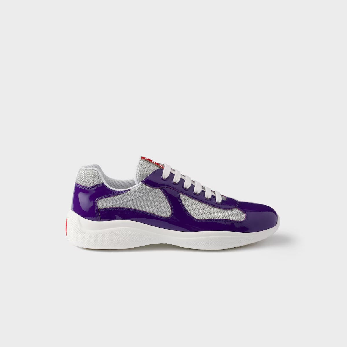 Purple Patent & Mesh Sneakers